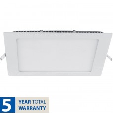 Φωτιστικό LED Τετράγωνο Χωνευτό 18W 230V 1440lm 2700K Θερμό Φως 99LED968WW